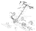 Page B Diagram and Parts List for PE550 Type 5 Weed Eater Edger